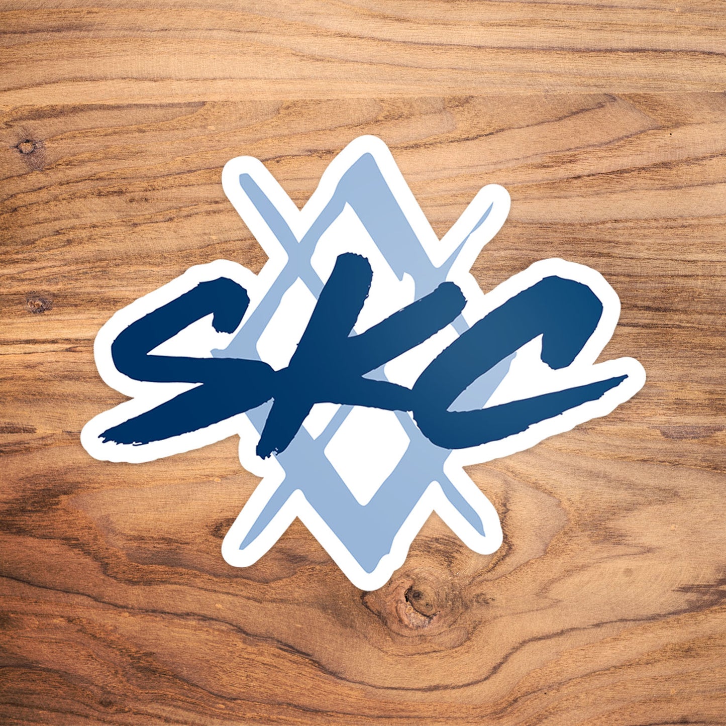 Painted SKC Diamond Vinyl Sticker
