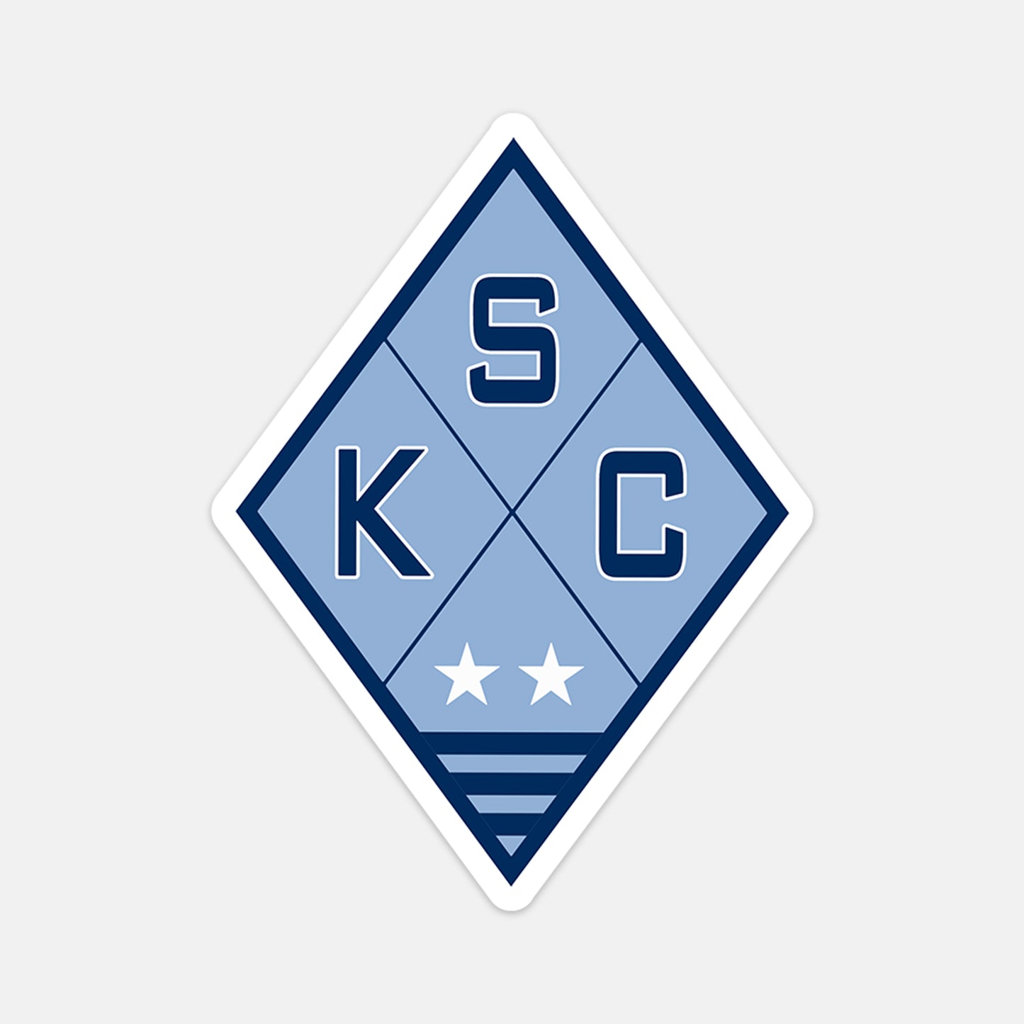 Quad Diamond Vinyl Sticker