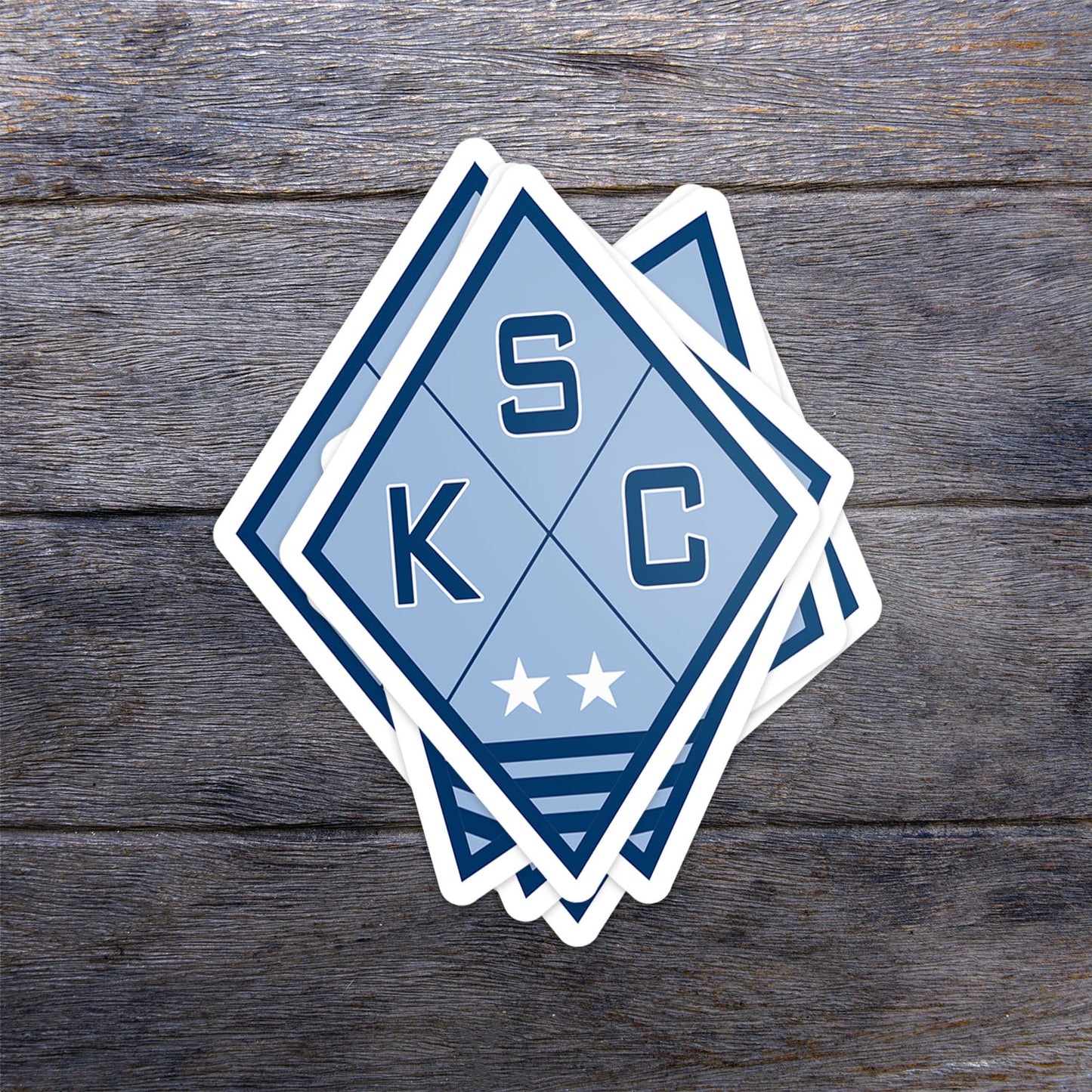 Quad Diamond Vinyl Sticker