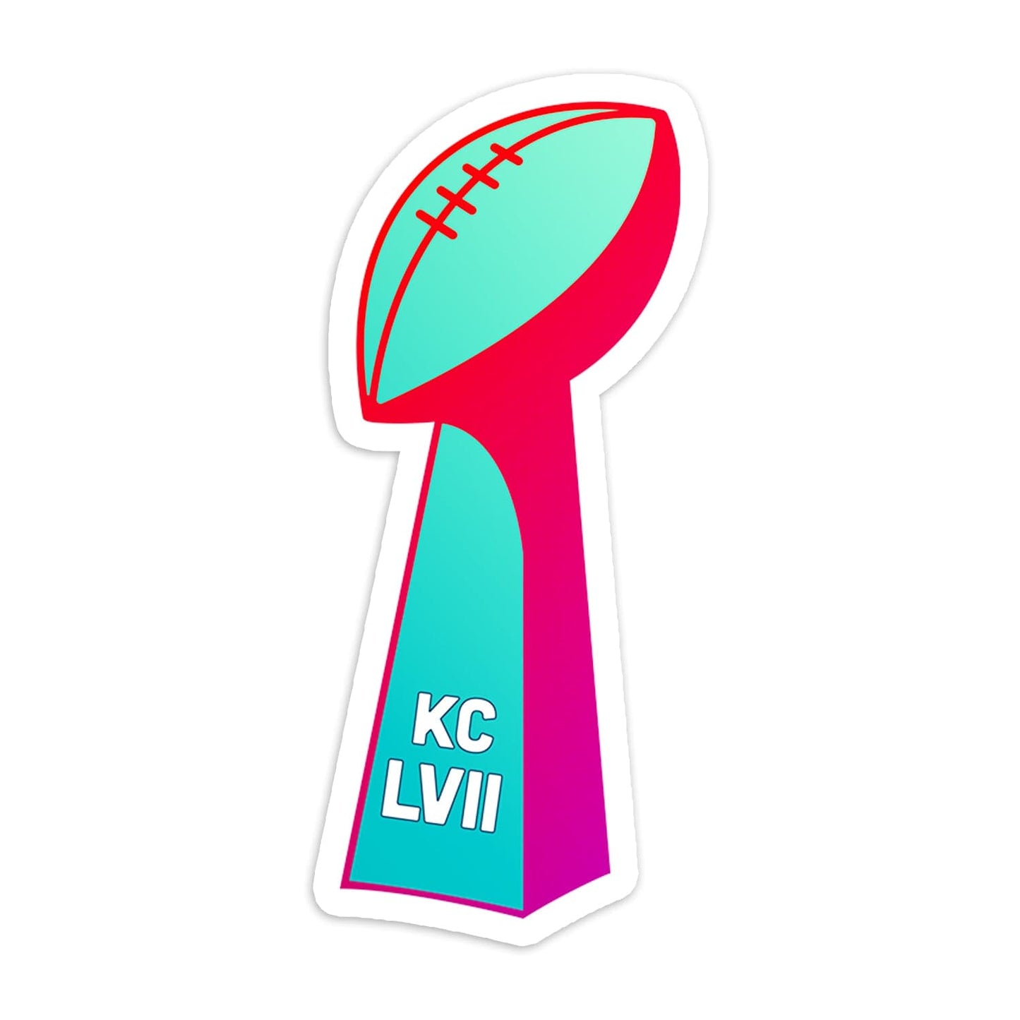 Lombardi SBLVII - Kansas City Chiefs Sticker