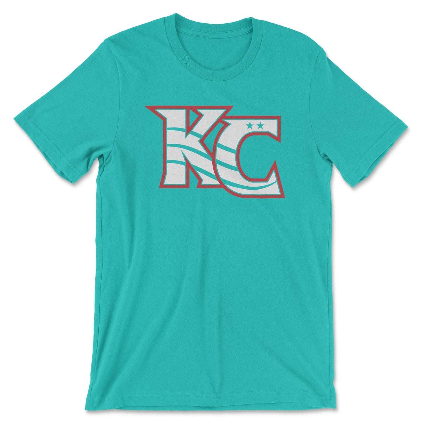 KC Swag Kansas City Current CURRENT KC on teal unisex t-shirt